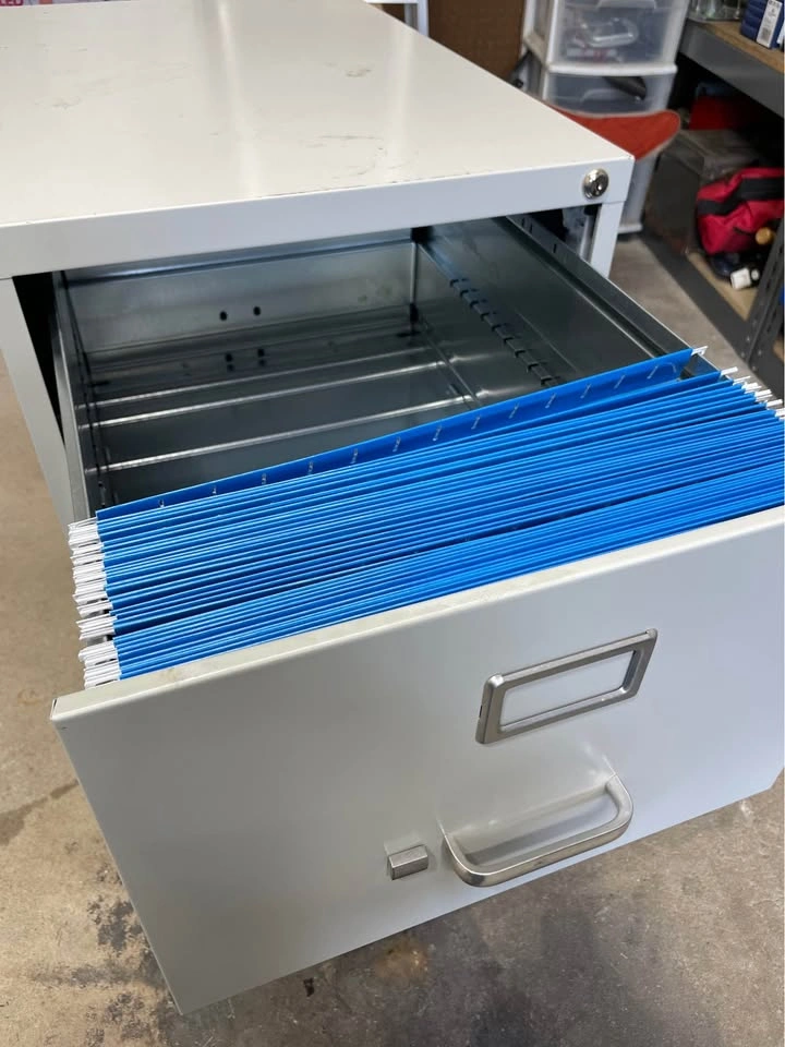 2-Drawer Metal Filing Cabinet - photo 4