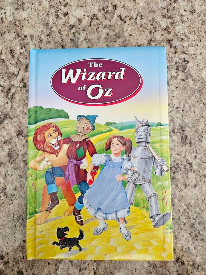 Vintage 1998 The Wizard of Oz Childrens Book Hard Cover