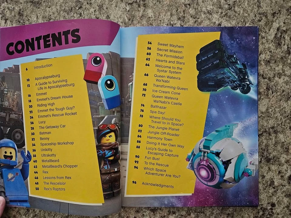 The LEGO Movie Book Most Epic Movie Guide Hardcover 2019 - photo 2