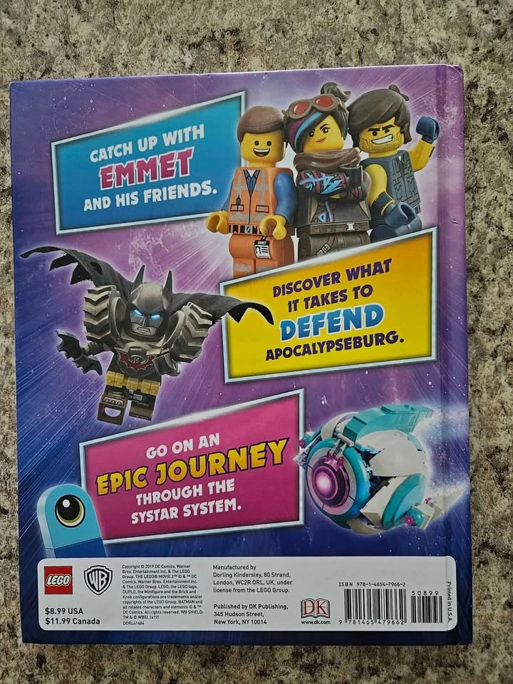 The LEGO Movie Book Most Epic Movie Guide Hardcover 2019 - photo 3
