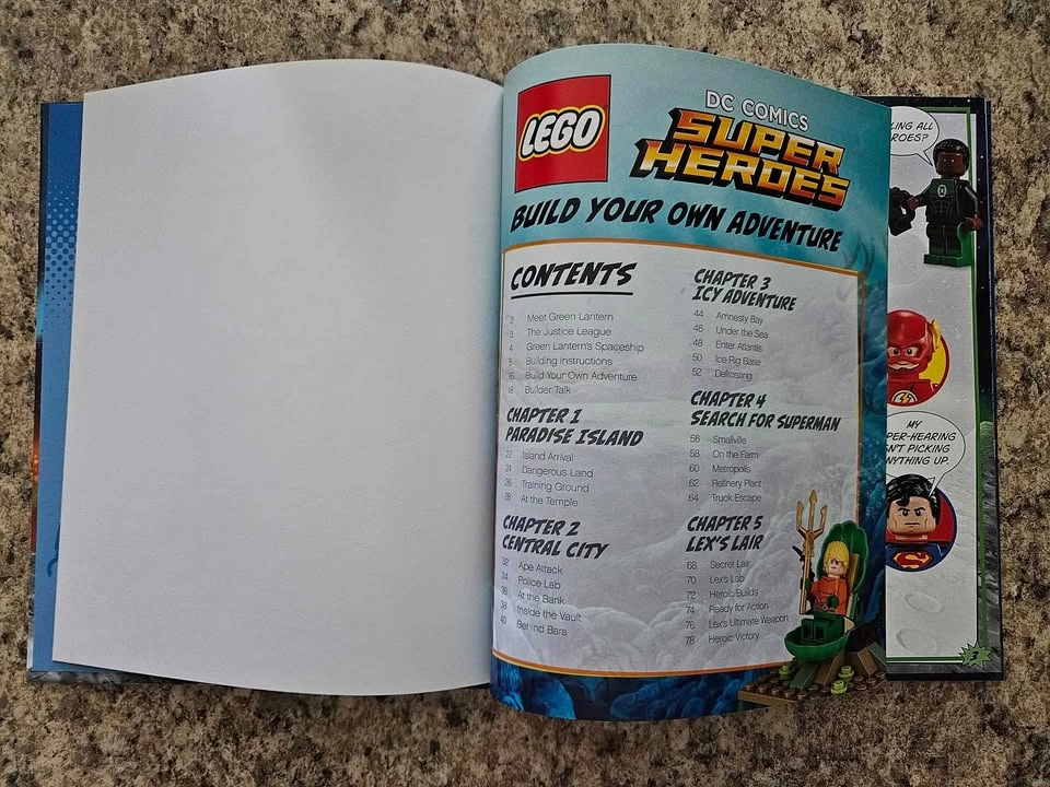 LEGO DC Comics Super Heroes Build Your Own Adventure Book - photo 2