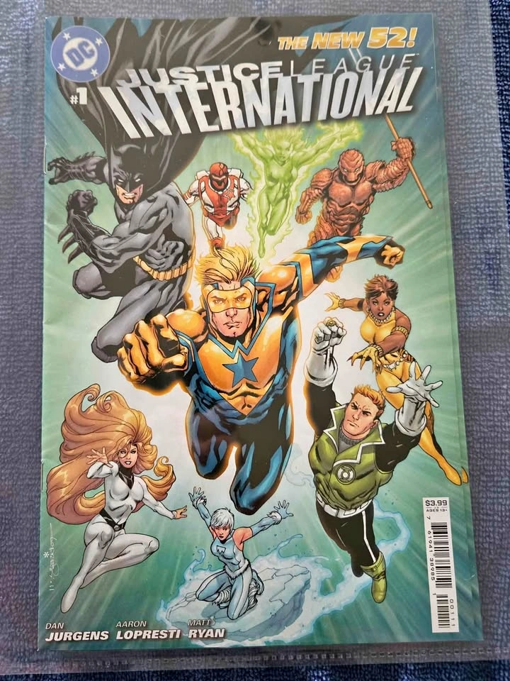Justice League International #1 The New 52! DC Comics - Mint Con