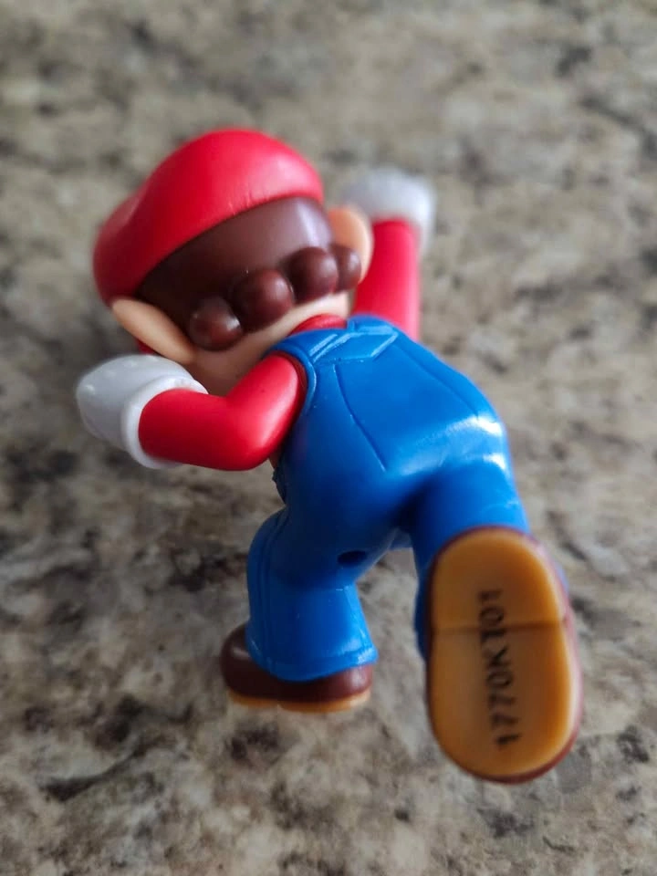 2020 Jakks Pacific Nintendo Super Mario Bros Jumping Mario 3" Ac - photo 2