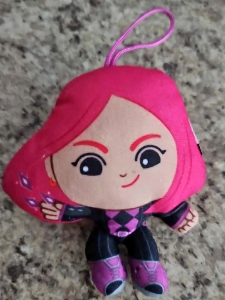 McDonalds 2024 Marvel Captain America Diamondback Plush Keychain