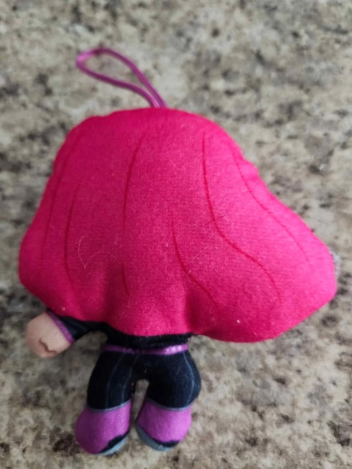 McDonalds 2024 Marvel Captain America Diamondback Plush Keychain - photo 2