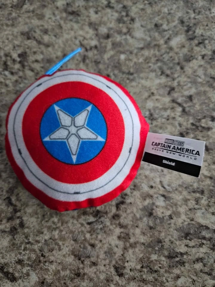 Captain America Brave New World Plush Keychain/Ornament Toy - photo 2