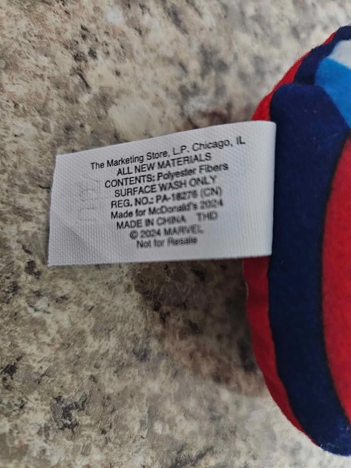 Captain America Brave New World Plush Keychain/Ornament Toy - photo 3