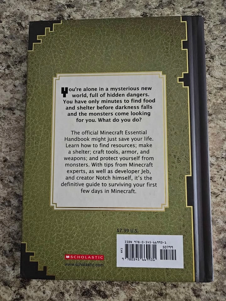 Minecraft Essential Handbook and Construction Handbook - $15 for - photo 3