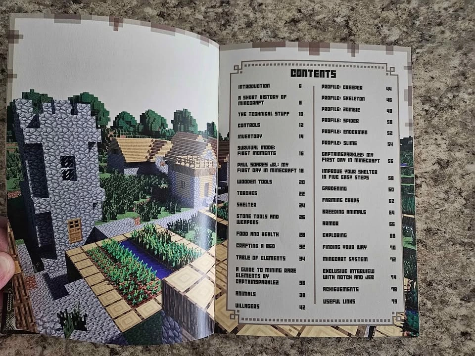 Minecraft Essential Handbook and Construction Handbook - $15 for - photo 4