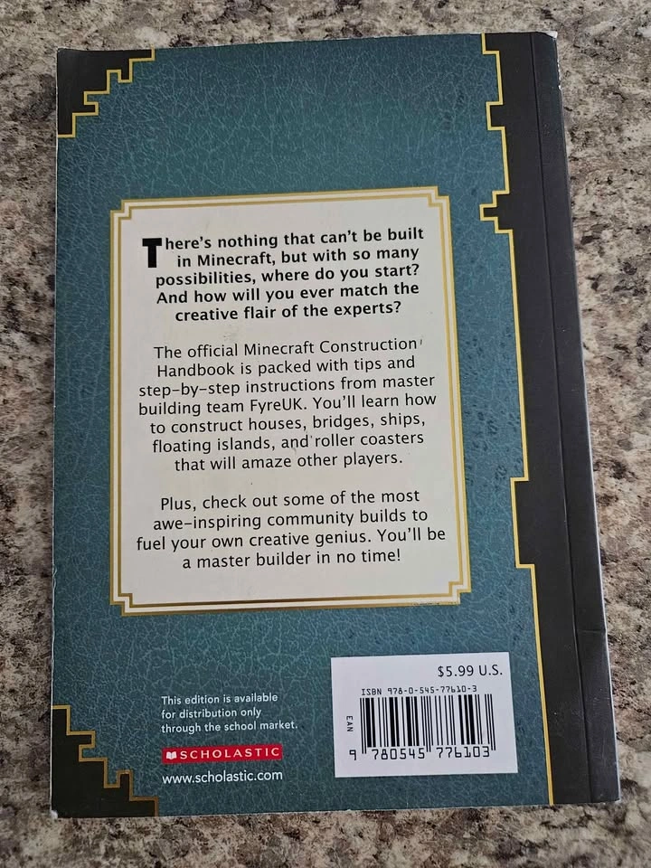 Minecraft Essential Handbook and Construction Handbook - $15 for - photo 5