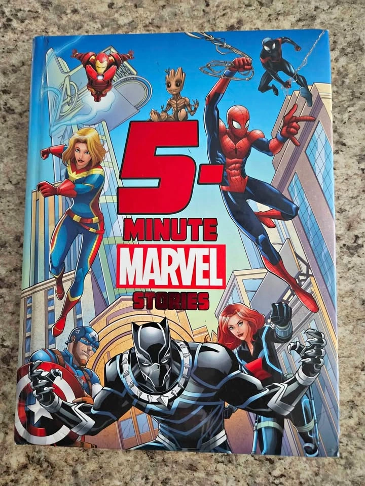 Marvel 5-Minute Marvel Stories Book, Hardback
