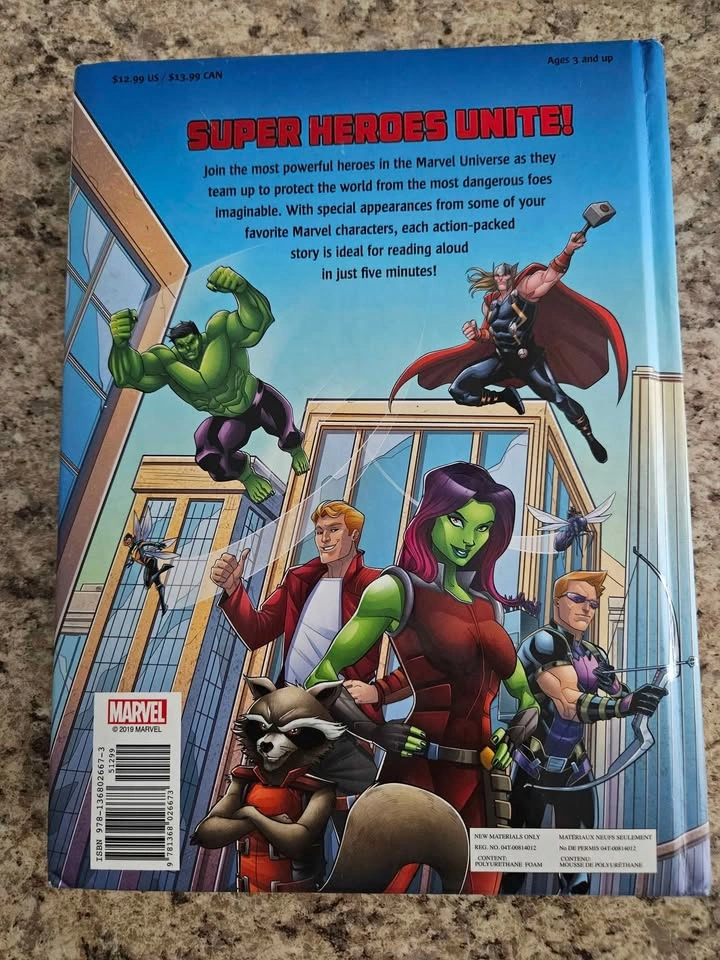 Marvel 5-Minute Marvel Stories Book, Hardback - photo 3