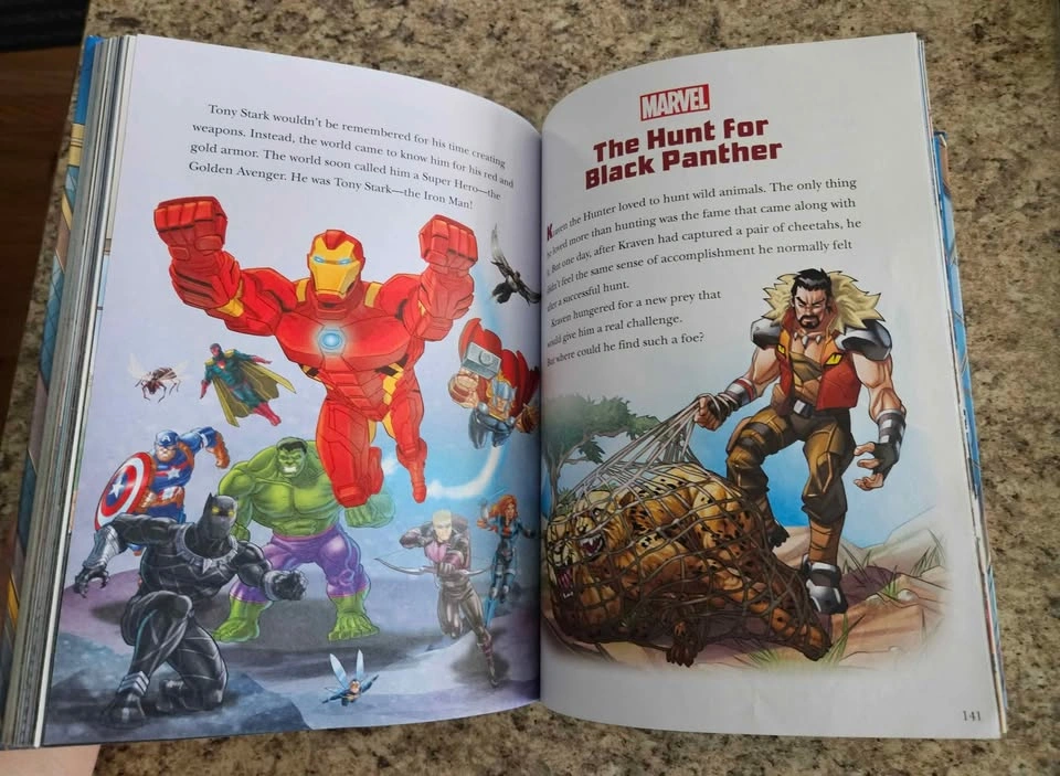 Marvel 5-Minute Marvel Stories Book, Hardback - photo 5