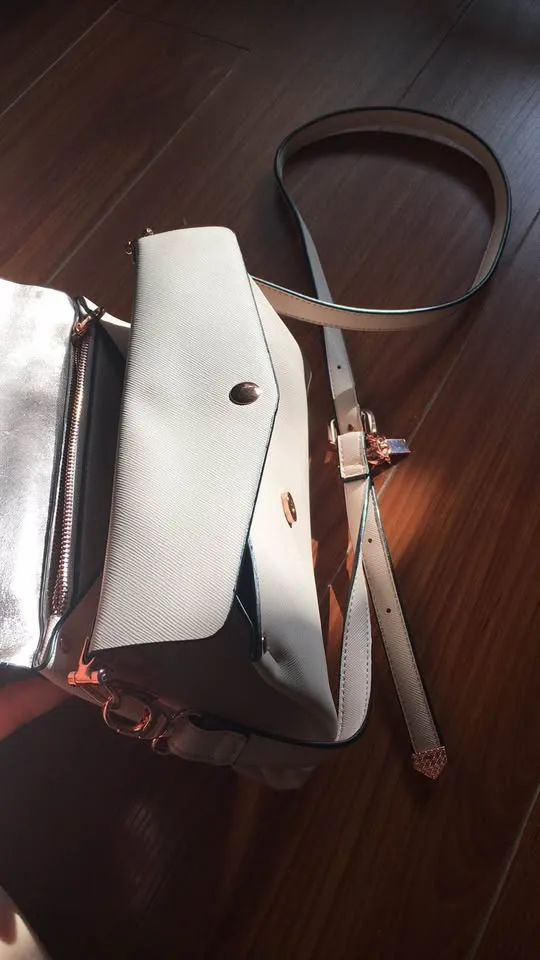 Dune London pink rose gold purse image indicator(5)