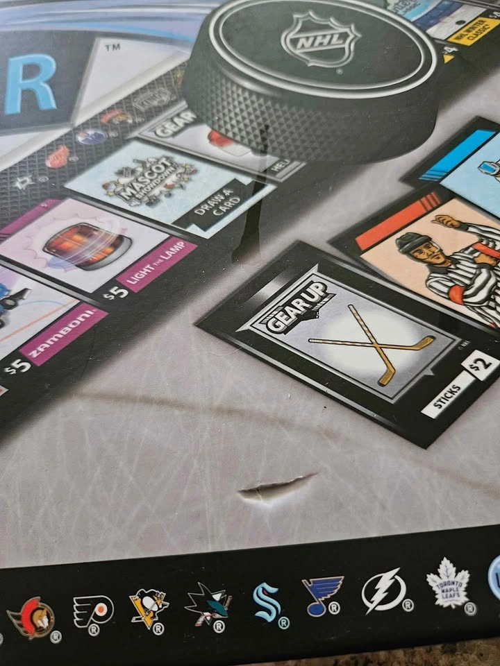 NHL-Opoly Junior Board Game - Hockey Kids Monopoly - photo 5