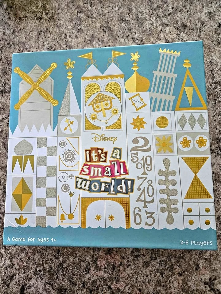 Disney Parks It's a Small World Attraction Board Game