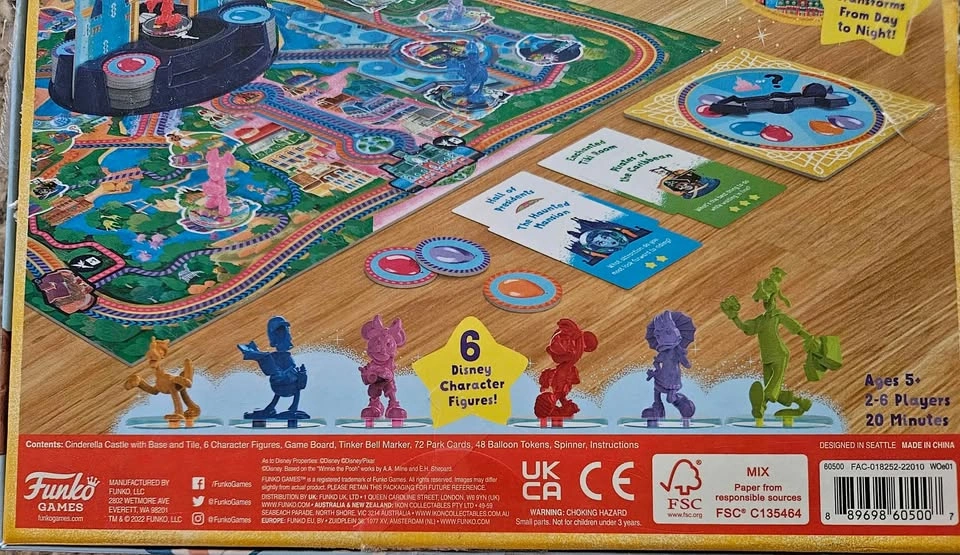 Disney Happiest Day Magic Kingdom Park Board Game - photo 5