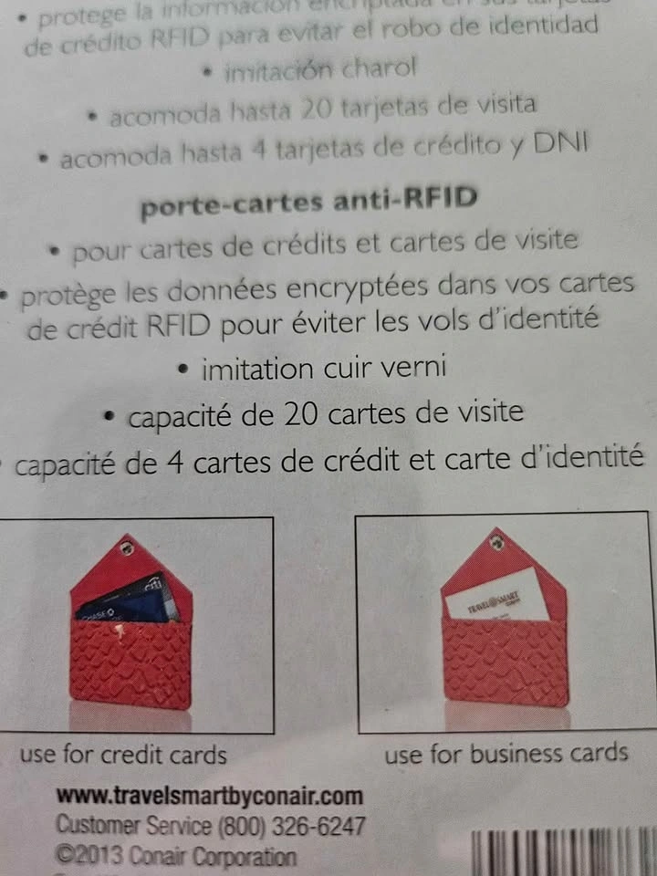 New RFID Blocking Card Holder Wallet Two Available - $5 each - photo 5