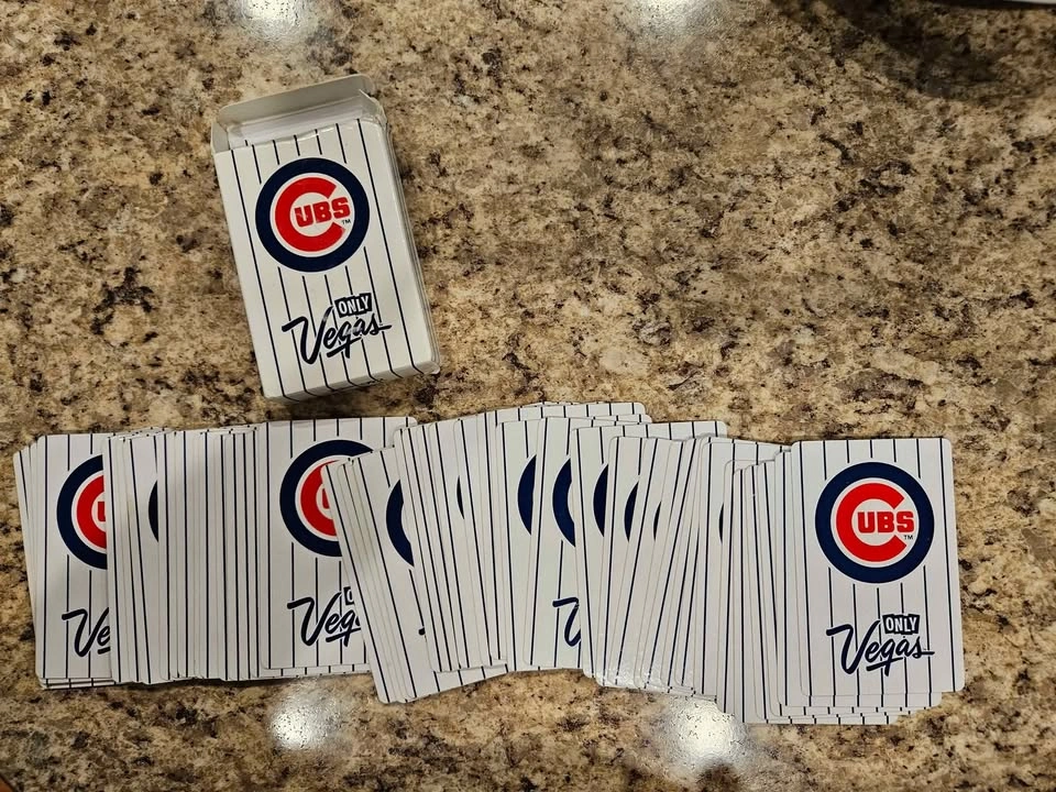 Chicago Cubs Only Vegas Playing Card Deck - photo 3