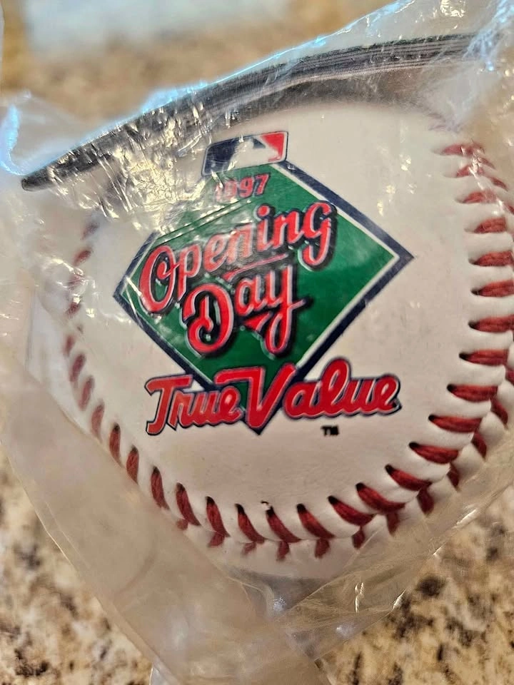 Chicago Cubs 1997 Opening Day Souvenir Baseball - New