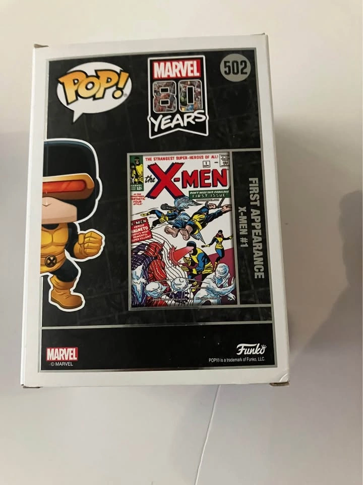 Funko Cyclops #502 Pop! Vinyl Figure Marvel 80 Years - photo 4