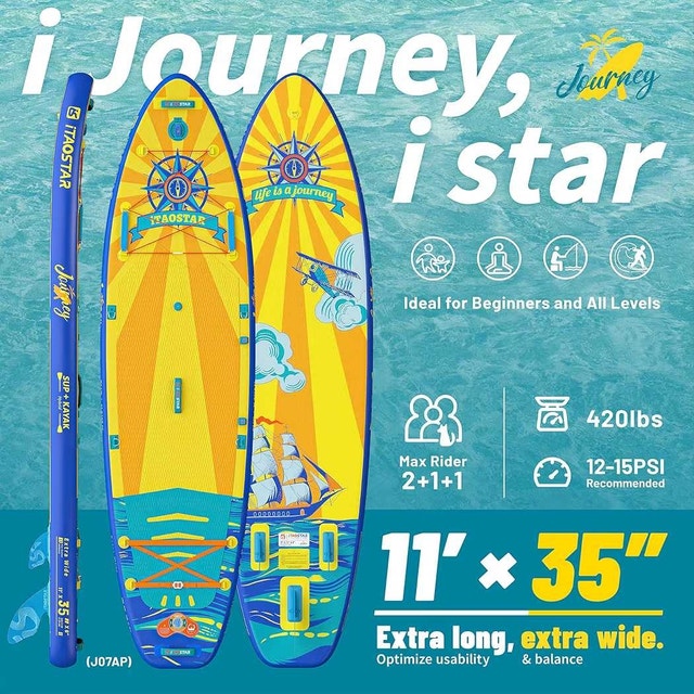 iTAOSTAR Journey 11" Paddle Board - New In Box