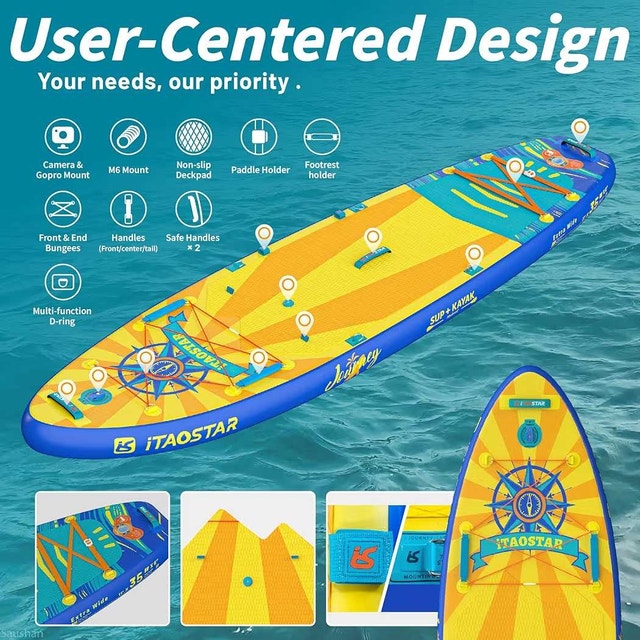 iTAOSTAR Journey 11" Paddle Board - New In Box - photo 3