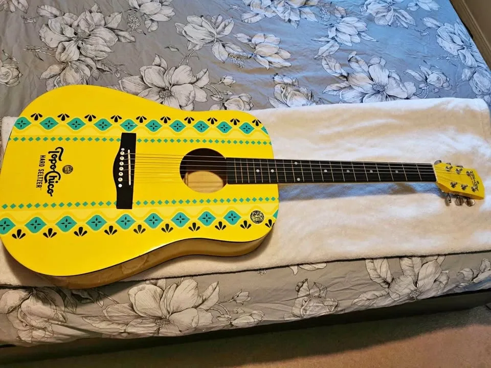 Topo Chico Acoustic Guitar