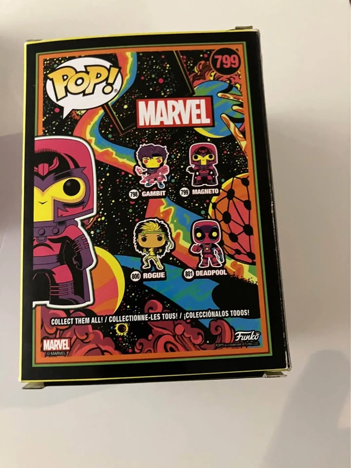 Funko Pop Marvel Magneto Blacklight Special Edition #799 - photo 3