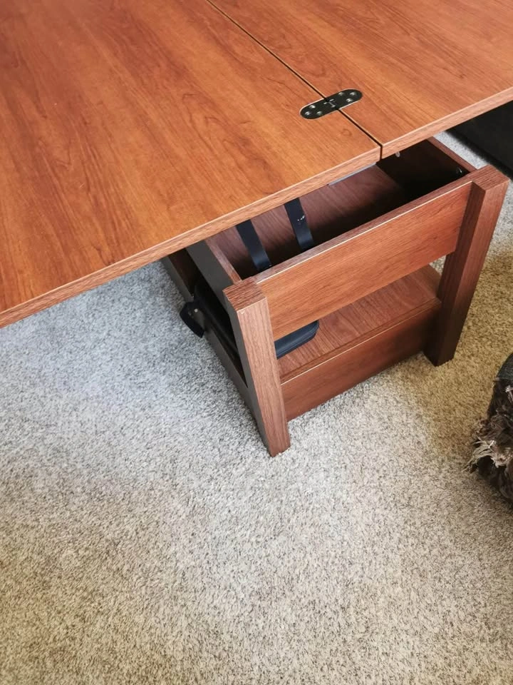 Lift Top Coffee Table with Storage - photo 3