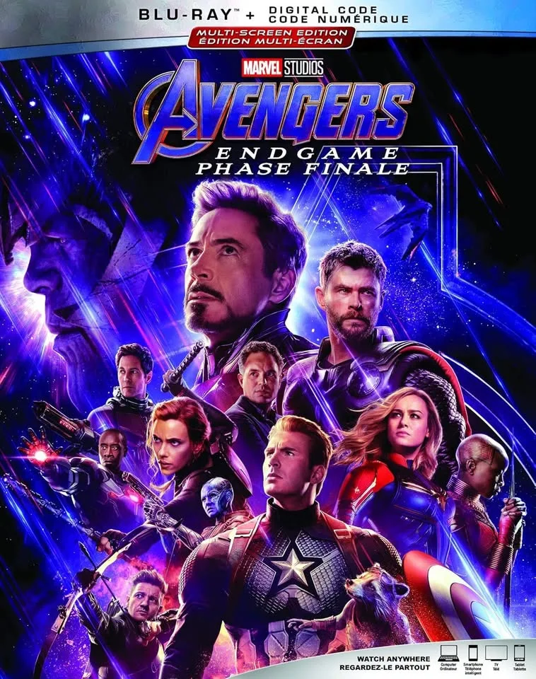 NEW / SEALED: Marvel Avengers: Endgame (Blu-ray + Digital Copy) thumbnail