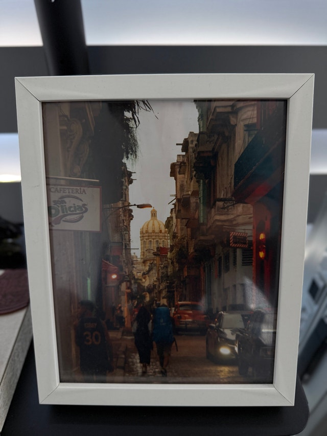 Framed Cuba Photo
