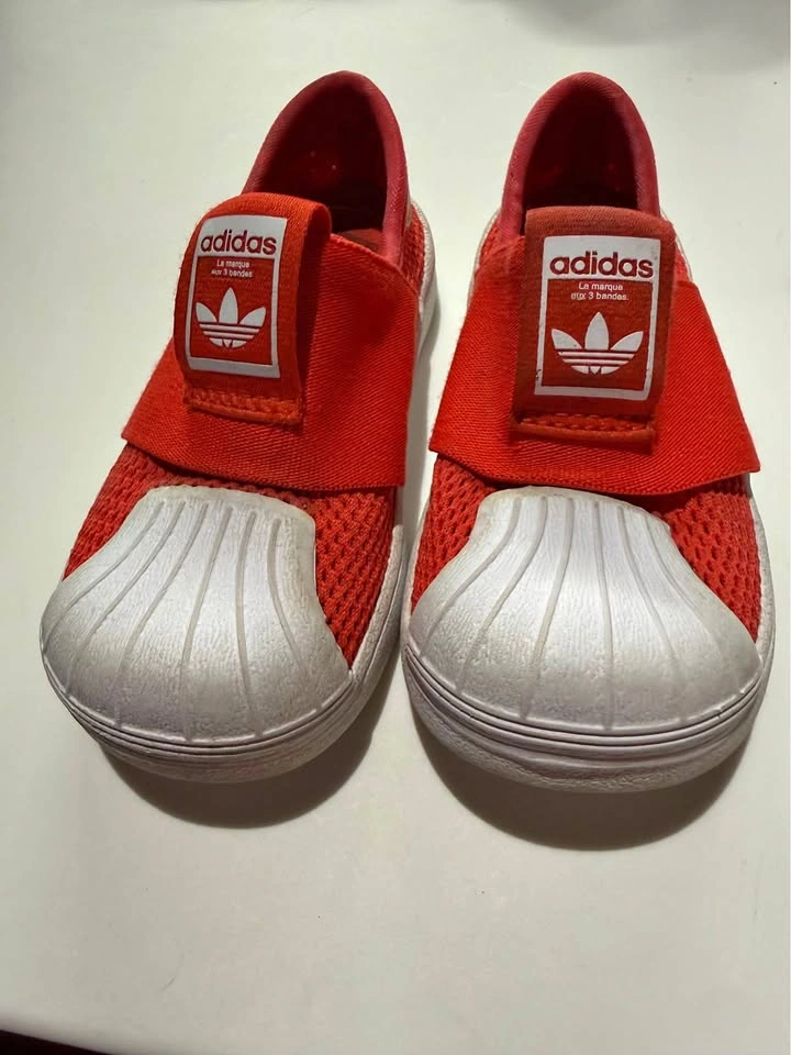 Red Adidas Toddler Shoes (5.5T)