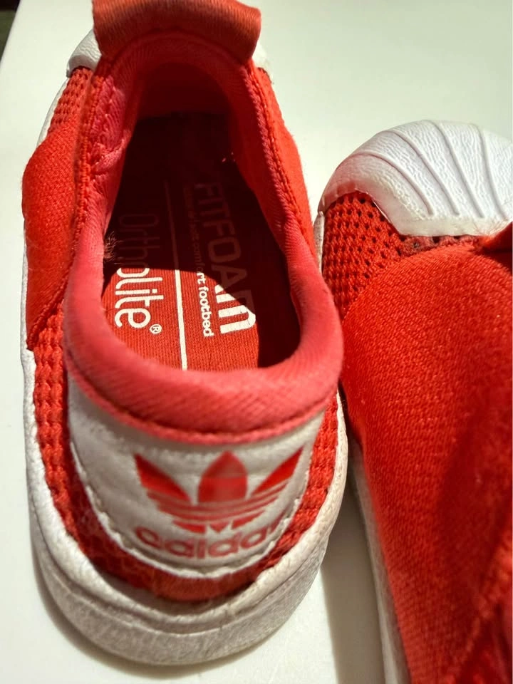 Red Adidas Toddler Shoes (5.5T) - photo 2