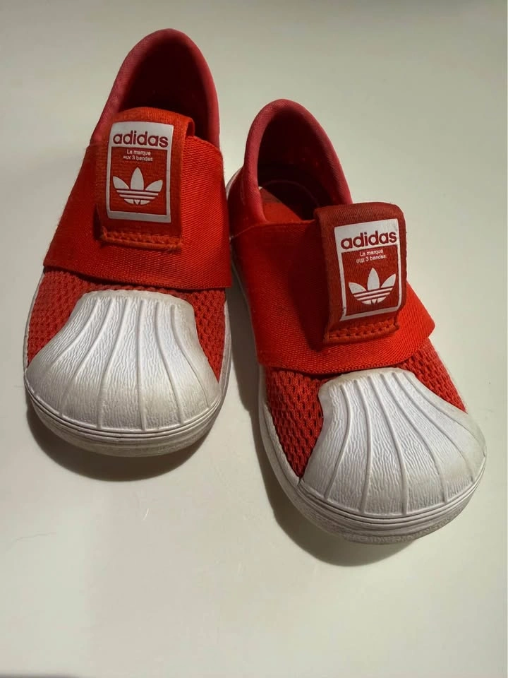 Red Adidas Toddler Shoes (5.5T) - photo 3