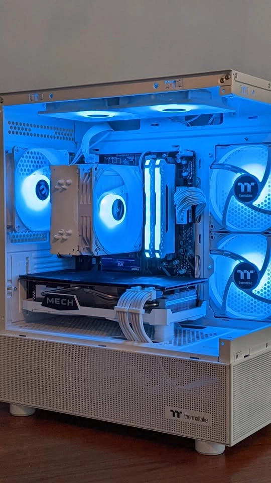Snow White Gaming PC | Ryzen 5 5600 - RX 6700 XT - 16GB DDR4 - photo 2