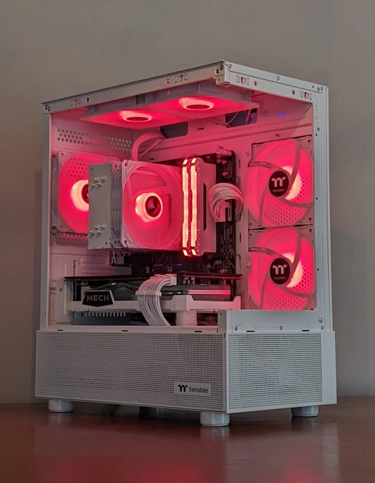 Snow White Gaming PC | Ryzen 5 5600 - RX 6700 XT - 16GB DDR4 - photo 5