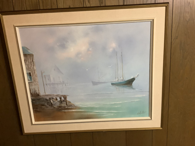 Original Painting by Leo Mallet