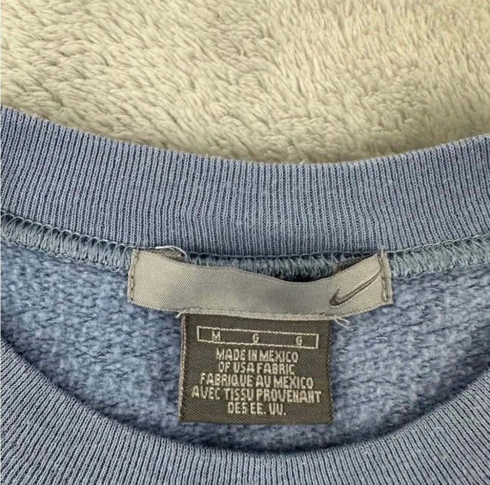 Nike Rework Blue and Grey Sweatshirt Retro Men’s Size M - photo 2