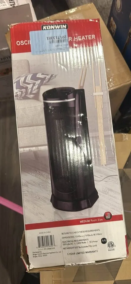Konwin Oscillating Tower Heater - photo 2