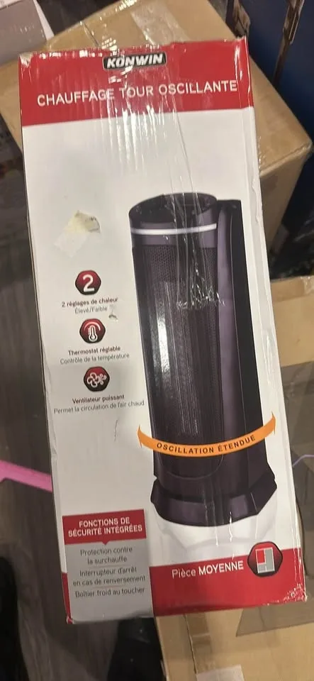 Konwin Oscillating Tower Heater - photo 3