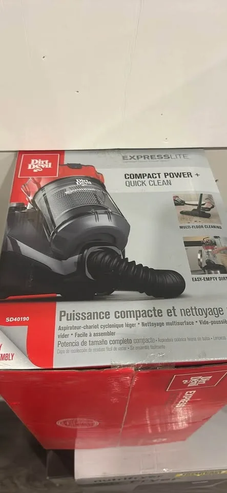 Dirt Devil EXPRESSLITE Compact Canister Vacuum - photo 2