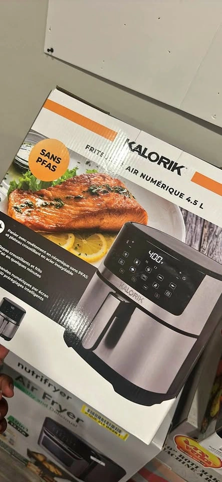 KALORIK Nutrifryer Digital Air Fryer 5 QT 4.5 L PFAS-Free