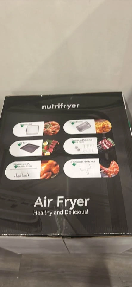 Nutrifryer Air Fryer 10-in-1 12.7Qt New - photo 2