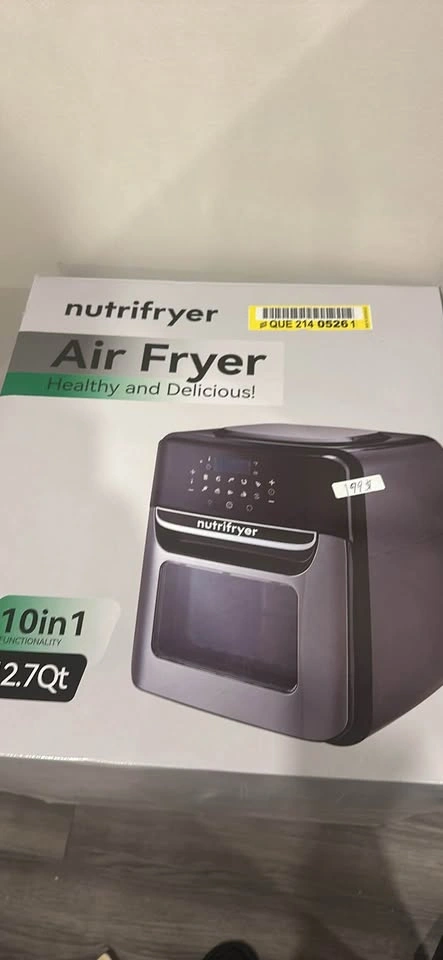 Nutrifryer Air Fryer 10-in-1 12.7Qt New - photo 3