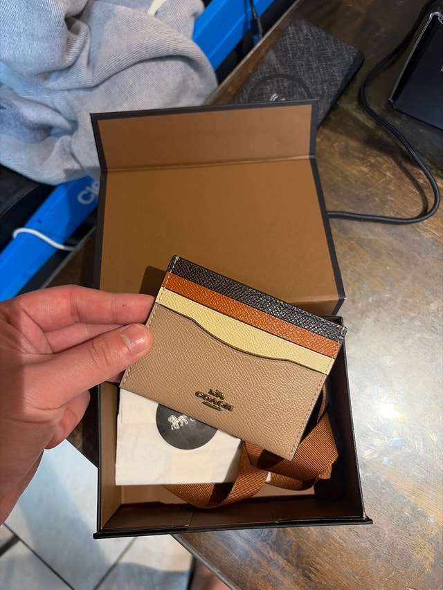 Coach Card Holder
