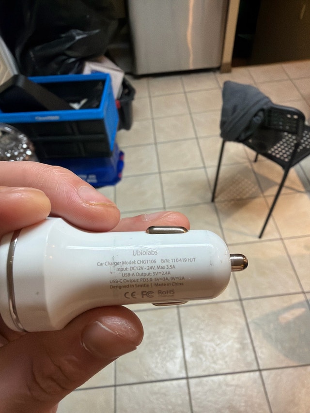 Ubiolabs Car Charger - photo 2