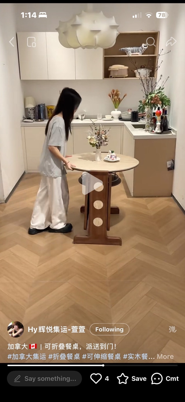 Folding Dining Table - photo 2