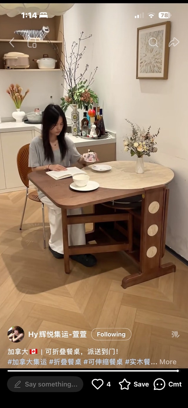 Folding Dining Table - photo 3