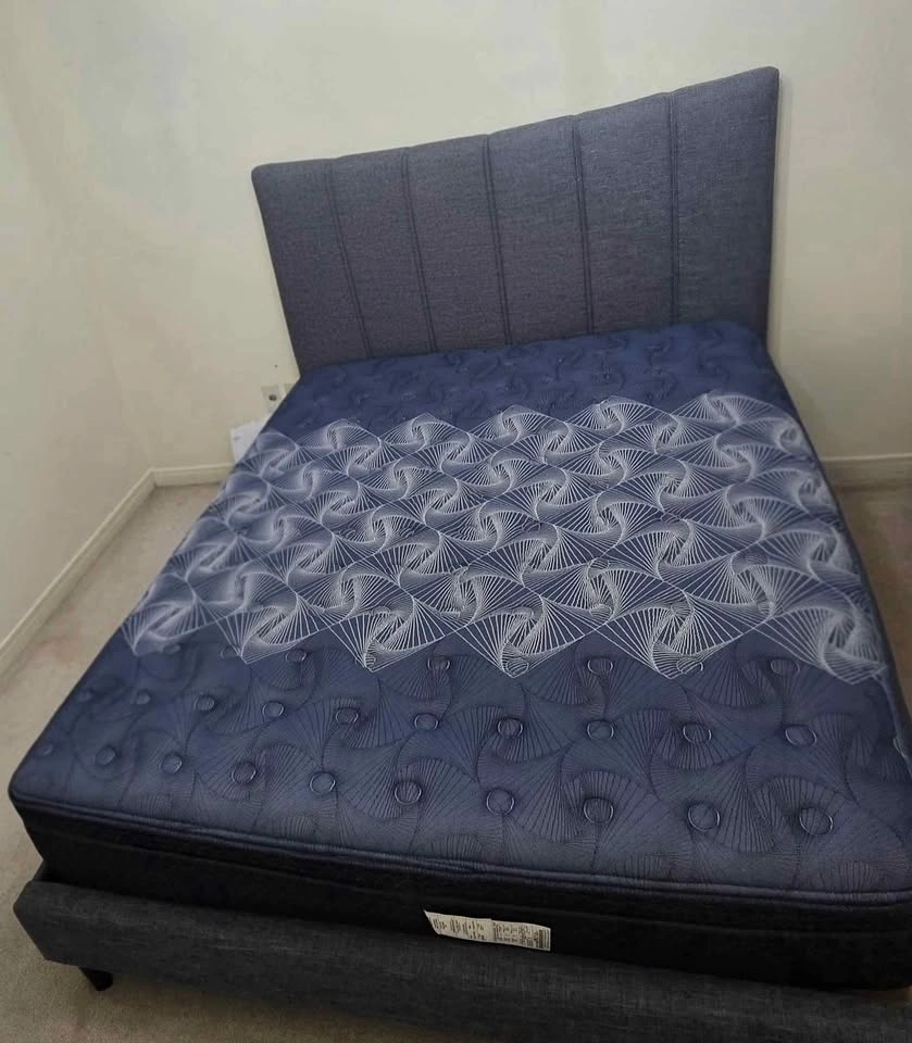 Queen Bed and Serta Mattress Combo - photo 2